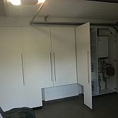 Inbouwkast in de garage