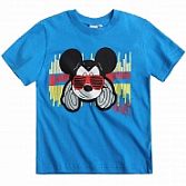 Disney Mickey Kurzarm shirt blauw 