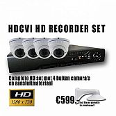 HDCVI set met 2 camera