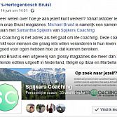 Spijkers Coaching gaat samenwerken met Den Bosch Bruist!